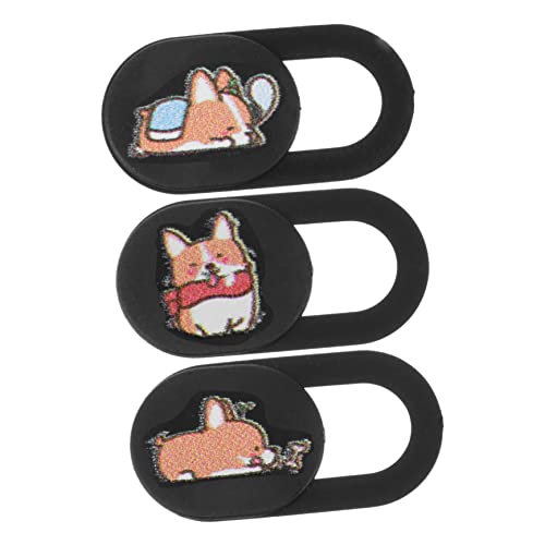 BESTonZON 3st Kameraabdeckung Laptop Kamera Abdeckung Webcam-Abdeckung Kameraobjektivabdeckung Webcam-sichtschutzabdeckungen Mini-mülleimer Fortschrittlich Kapuze Abs von BESTonZON