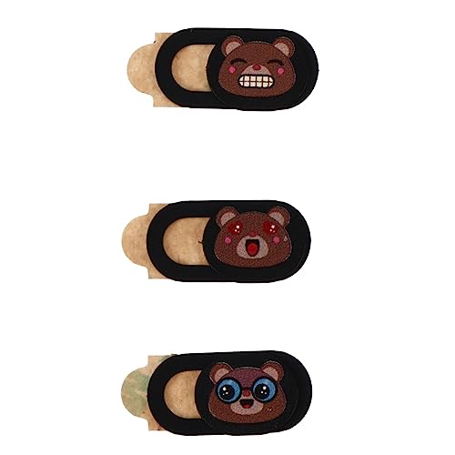 BESTonZON 3st Objektivabdeckung Webcam-Sicherheit Kreative Webcam-Abdeckung Gardinen Zubinden Computer Laptop Computer-Webcam-Abdeckung Kamera Umweltschutzmaterial Kunststoff Linux Linse, 2371TT2FZ8L123QASJDQ BESTonZON 3st Objektivabdeckung Webcam-Sicherheit Kreative Webcam-Abdeckung Gardinen Zubinden Computer Laptop Computer-Webcam-Abdeckung Kamera Umweltschutzmaterial Kunststoff Linux Linse, 2371TT2FZ8L123QASJDQ von BESTonZON