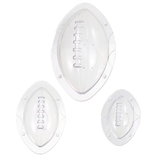BESTonZON 3stücke Teiliges Rugby Silikonbackform Stabile Fondant Formen Für Kreative Kuchen Gelatine Und Schokoladendekoration Leicht Zu Reinigen Und Antihaftbeschichtet Für Desserts BESTonZON 3stücke Teiliges Rugby Silikonbackform Stabile Fondant Formen Für Kreative Kuchen Gelatine Und Schokoladendekoration Leicht Zu Reinigen Und Antihaftbeschichtet Für Desserts von BESTonZON
