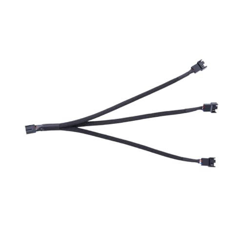 BESTonZON 4 Pin PWM üfter Verlängerungskabel Mainboard 1 Zu 3 Adapterkabel Für PC Gehäuse Fan Splitter 4 Polige Stromkabelverbindung Für Computerlüfter BESTonZON 4 Pin PWM üfter Verlängerungskabel Mainboard 1 Zu 3 Adapterkabel Für PC Gehäuse Fan Splitter 4 Polige Stromkabelverbindung Für Computerlüfter von BESTonZON