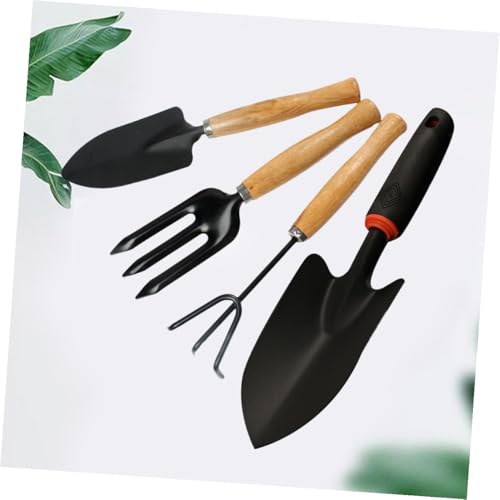 BESTonZON 4 STÜCKE Teiliges Mini Gartenwerkzeug Set Edelstahl Gartenschaufel und Rechen Ergonomisch Langlebig für Balkon Hochbeet und Outdoor Gartenarbeit Geeignet BESTonZON 4 STÜCKE Teiliges Mini Gartenwerkzeug Set Edelstahl Gartenschaufel und Rechen Ergonomisch Langlebig für Balkon Hochbeet und Outdoor Gartenarbeit Geeignet von BESTonZON