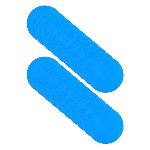 BESTonZON 4 Sätze Selbstklebende Reparaturpatches Für Schwimmringe Aufblasbare Boote Und Poolreparaturen wasserdichte PVC Flicken Für Verschiedene Anwendungen 20 Stück * 4 BESTonZON 4 Sätze Selbstklebende Reparaturpatches Für Schwimmringe Aufblasbare Boote Und Poolreparaturen wasserdichte PVC Flicken Für Verschiedene Anwendungen 20 Stück * 4 von BESTonZON