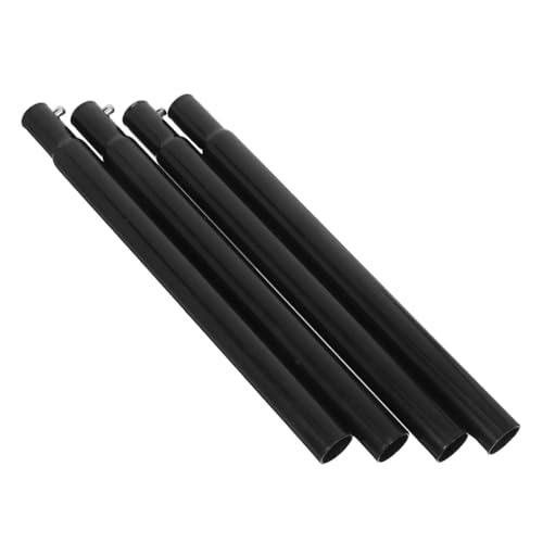 BESTonZON 4 Stück Edelstahl Feuerholz Herdbeine Abnehmbare Verstärkte Verlängerungsfüße für Holzofen Stabil Hitzebeständig Ersatzteile für Outdoor Camping Zelt Kocher von BESTonZON