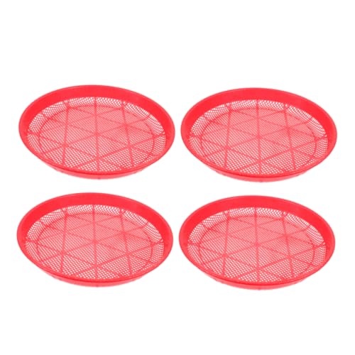 BESTonZON 4 Stück Runder Bodensieb Teiliges Handliches Gartensieb mit Mesh Design zur Effektiven Trennung von Erde und Abfall für Gartenarbeit und Pflanzenpflege BESTonZON 4 Stück Runder Bodensieb Teiliges Handliches Gartensieb mit Mesh Design zur Effektiven Trennung von Erde und Abfall für Gartenarbeit und Pflanzenpflege von BESTonZON