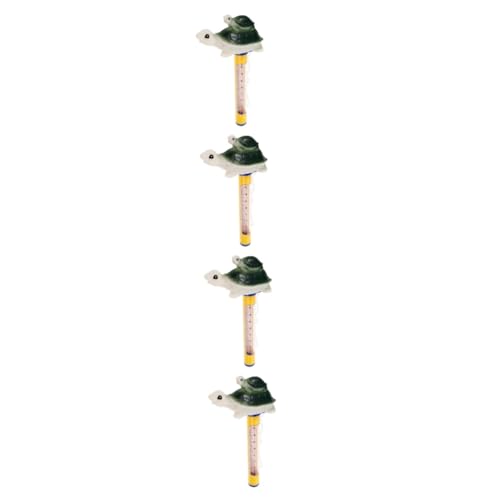 BESTonZON 4 Stück Schwimmendes Pool Wassertemperatur Thermometer Schildkröten Design für Badewannen Spas und Aquarien Schnelle und Einfache Temperaturmessung Leicht BESTonZON 4 Stück Schwimmendes Pool Wassertemperatur Thermometer Schildkröten Design für Badewannen Spas und Aquarien Schnelle und Einfache Temperaturmessung Leicht von BESTonZON