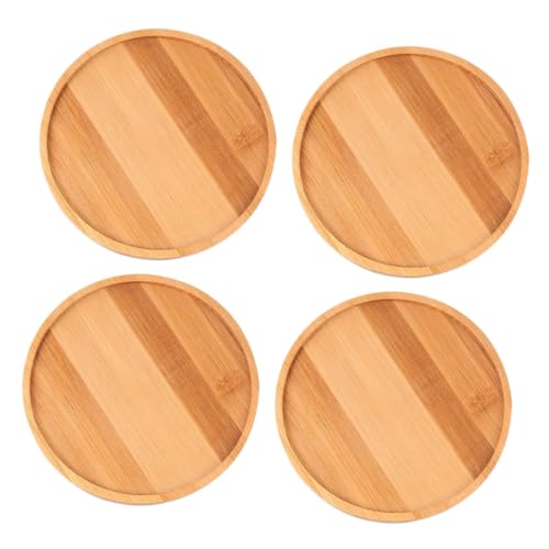 BESTonZON 4 Stück Teiliges Blumentopf Tablett Runde Pflanzenuntersetzer Leicht und Praktisch für Sukkulenten und Bonsai Außendurchmesser Innendurchmesser BESTonZON 4 Stück Teiliges Blumentopf Tablett Runde Pflanzenuntersetzer Leicht und Praktisch für Sukkulenten und Bonsai Außendurchmesser Innendurchmesser von BESTonZON