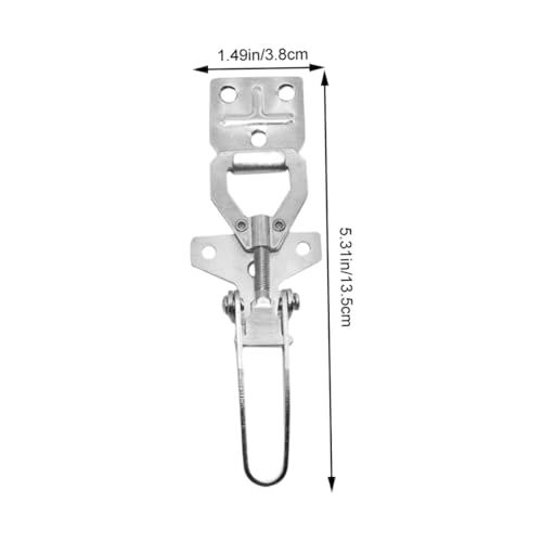 BESTonZON 4 Stück Teiliges Verstellbare Beehive Box Lock Verbinder mit Zug und Klammerverschluss Sichere Verbindung für Bienenzucht und Imkereibedarf Langlebiges Zubehör für Schnelle BESTonZON 4 Stück Teiliges Verstellbare Beehive Box Lock Verbinder mit Zug und Klammerverschluss Sichere Verbindung für Bienenzucht und Imkereibedarf Langlebiges Zubehör für Schnelle von BESTonZON