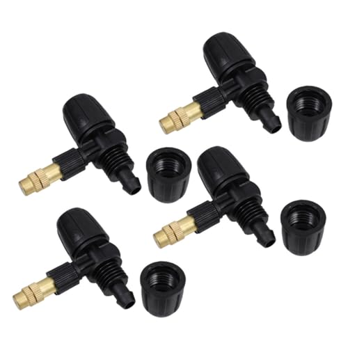 BESTonZON 4 Stück Teiliges Verstellbares Tropfbewässerungs sprühdüsen Hochdruck zerstäuberköpfen für Garten Gewächshaus Rasenbewässerung Effiziente Wassereinsparung und Vielseitige Nutzung BESTonZON 4 Stück Teiliges Verstellbares Tropfbewässerungs sprühdüsen Hochdruck zerstäuberköpfen für Garten Gewächshaus Rasenbewässerung Effiziente Wassereinsparung und Vielseitige Nutzung von BESTonZON