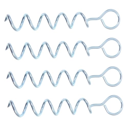 BESTonZON 4 Stück Teiliges Zeltnagel Robuster wetterfester Bodenanker für Outdoor Camping Einfache Installation und Wiederverwendbarkeit für Zelte Strandzelte und Pavillons BESTonZON 4 Stück Teiliges Zeltnagel Robuster wetterfester Bodenanker für Outdoor Camping Einfache Installation und Wiederverwendbarkeit für Zelte Strandzelte und Pavillons von BESTonZON