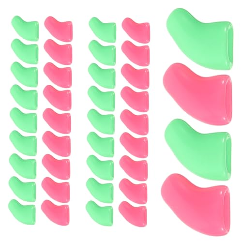 BESTonZON 40 Stück Teiliges Katzen Krallenschutz aus Leichtem Bunte Krallenkappen für Effektiven Kratzschutz Modisch und Präzise Designt Schützt Möbel und Fördert Katzenpflege Geeignet für BESTonZON 40 Stück Teiliges Katzen Krallenschutz aus Leichtem Bunte Krallenkappen für Effektiven Kratzschutz Modisch und Präzise Designt Schützt Möbel und Fördert Katzenpflege Geeignet für von BESTonZON