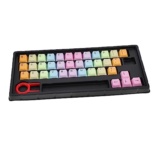 BESTonZON 5 Sätze Tastenkappe farbige Tastatur Kirsche Tastatur Computer Tastatur Computertastaturen Bunte Tastaturkappen Tastatur versorgung scheinen Suite mit Lichtern Klaviatur Abs von BESTonZON