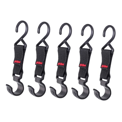 BESTonZON 5 Stück Camping Haken Großer S haken Organizer für Outdoor Stabiler Halter für Taschen Lampen Kleidung Einfach an Stangen oder Ästen Vielseitig für Camping Garten Wandhalterung BESTonZON 5 Stück Camping Haken Großer S haken Organizer für Outdoor Stabiler Halter für Taschen Lampen Kleidung Einfach an Stangen oder Ästen Vielseitig für Camping Garten Wandhalterung von BESTonZON