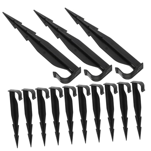 BESTonZON 50 Stück Bewässerungsschlauch Bodenanker mit Spießen Robuste Tropfrohr Halterungen für Gartenbewässerung Vielseitige Erdspiess Befestigungsanker für Verschiedene Böden BESTonZON 50 Stück Bewässerungsschlauch Bodenanker mit Spießen Robuste Tropfrohr Halterungen für Gartenbewässerung Vielseitige Erdspiess Befestigungsanker für Verschiedene Böden von BESTonZON