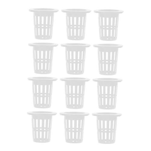 BESTonZON 50 Stück Hydroponik Pflanzkörbe aus Langlebigem Kunststoff Netztöpfe für Hydrokultur und Erdlosen Anbau Wiederverwendbare Netzbecher für Effizientes Pflanzenwachstum im Garten BESTonZON 50 Stück Hydroponik Pflanzkörbe aus Langlebigem Kunststoff Netztöpfe für Hydrokultur und Erdlosen Anbau Wiederverwendbare Netzbecher für Effizientes Pflanzenwachstum im Garten von BESTonZON