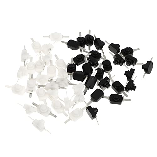 BESTonZON 50 Stück Latching Push Button Schalter Selbstverriegelnder Druckknopf für Taschenlampe und Elektronikprojekte Kompatibel mit Verschiedenen Geräten Zuverlässige Sicherheitsfunktion BESTonZON 50 Stück Latching Push Button Schalter Selbstverriegelnder Druckknopf für Taschenlampe und Elektronikprojekte Kompatibel mit Verschiedenen Geräten Zuverlässige Sicherheitsfunktion von BESTonZON