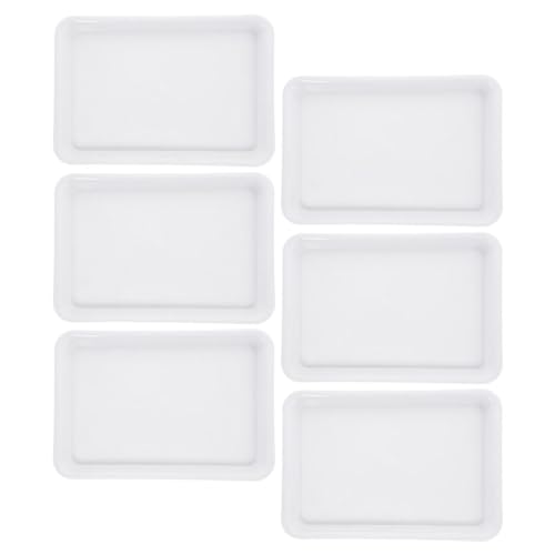 BESTonZON 6 Stück Blumentopf Tablett Blumentöpfe Zimmerpflanzen Tablett Topfpflanzen Untersetzer Blumentöpfe Große Pflanztabletts Behälter Blumentopf Tablett Bonsai Tablett von BESTonZON