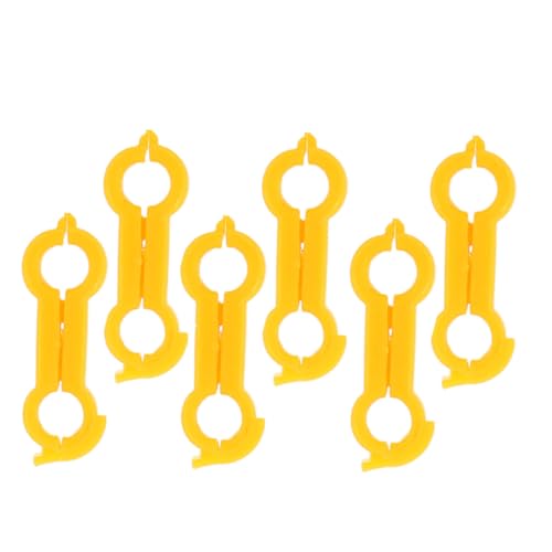 BESTonZON 6 Stück Papageienfußkorrektor Vogelfuß Rehabilitationsgerät Kükenbeinorthese Vogelzubehör Papageienbeinausrichtungsgerät Vogelbeinkorrekturorthese Vogelfußringe Kunststoff BESTonZON 6 Stück Papageienfußkorrektor Vogelfuß Rehabilitationsgerät Kükenbeinorthese Vogelzubehör Papageienbeinausrichtungsgerät Vogelbeinkorrekturorthese Vogelfußringe Kunststoff von BESTonZON