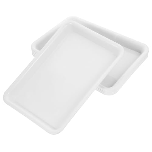 BESTonZON 6 Stück Rechteckige Pflanzuntersetzer aus Robustem Kunststoff wasserdichte Pflanzschalen für Blumentöpfe Bonsai Topf Untersetzer Langlebige Abtropfschalen für Garten und BESTonZON 6 Stück Rechteckige Pflanzuntersetzer aus Robustem Kunststoff wasserdichte Pflanzschalen für Blumentöpfe Bonsai Topf Untersetzer Langlebige Abtropfschalen für Garten und von BESTonZON