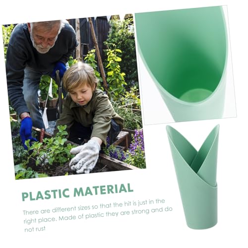 BESTonZON 6 Stück Teiliges Gartenschaufel Langlebigem Kunststoff Leichte Pflanzschaufeln für Einfachen Bepflanzen und Blumenerde Schaufeln Tragbar und Ergonomisch für Kleine Hände von BESTonZON