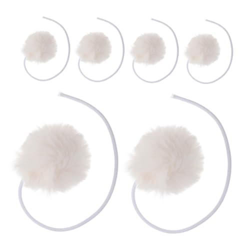 BESTonZON 6 Stück Teiliges Katzenspielzeug Ersatzball mit Glocke für Kratzbaum Katzenbaum Robustes Sicherheitsgeprüftes Indoor Interaktives Kätzchenspiel Beige BESTonZON 6 Stück Teiliges Katzenspielzeug Ersatzball mit Glocke für Kratzbaum Katzenbaum Robustes Sicherheitsgeprüftes Indoor Interaktives Kätzchenspiel Beige von BESTonZON