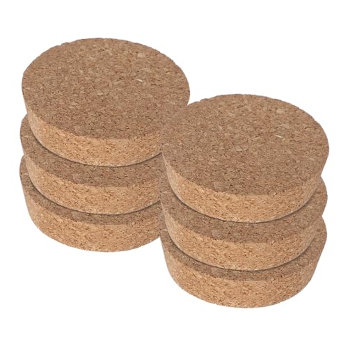 BESTonZON 6 Stück Teiliges Korkdeckel für Glasvasen Wiederverwendbar für Hydroponik Terrarien und Schreibtischpflanzen Dichter Verschluss für Frische und Dekorative BESTonZON 6 Stück Teiliges Korkdeckel für Glasvasen Wiederverwendbar für Hydroponik Terrarien und Schreibtischpflanzen Dichter Verschluss für Frische und Dekorative von BESTonZON