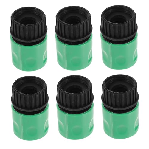 BESTonZON 6 Stück Teiliges Kupfer Gartenschlauch Verbindungsstück Innengewinde Schnellkupplung Wasserhahn Anschlussstück Robust Rostfrei für Außenwasserhähne und Bewässerungssysteme BESTonZON 6 Stück Teiliges Kupfer Gartenschlauch Verbindungsstück Innengewinde Schnellkupplung Wasserhahn Anschlussstück Robust Rostfrei für Außenwasserhähne und Bewässerungssysteme von BESTonZON