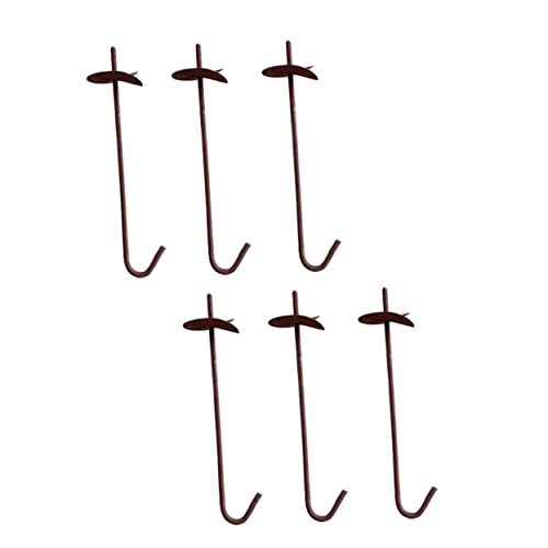 BESTonZON 6 Stück Teiliges Spiralerdanker Bodenanker Schwerlast Befestigungsheringe für Gartenhäuser Zelte Gewächshäuser Robuste Erdanker für Festen Halt BESTonZON 6 Stück Teiliges Spiralerdanker Bodenanker Schwerlast Befestigungsheringe für Gartenhäuser Zelte Gewächshäuser Robuste Erdanker für Festen Halt von BESTonZON