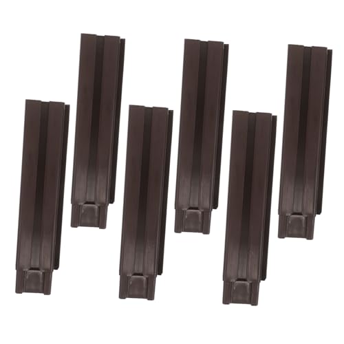 BESTonZON 6 Stück Wetterfeste Kunststoffstützen für Balkon und Terrassengärten Platzsparend und Einfach zu Montieren für Nachhaltige Gartenpraktiken BESTonZON 6 Stück Wetterfeste Kunststoffstützen für Balkon und Terrassengärten Platzsparend und Einfach zu Montieren für Nachhaltige Gartenpraktiken von BESTonZON