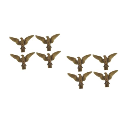 BESTonZON 8 Stck. Fahnenmast Adler Kopf Aufsatz Teiliges Outdoor Flaggenmast Dekoration Langlebig Einfache für Garten und von BESTonZON