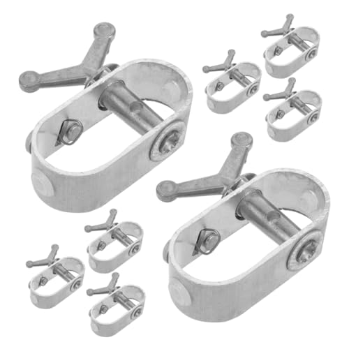 BESTonZON 8 Stück Teiliges Metallseil spannschloss Schwerlast Drahtseil Spanner aus Hochfestem Material Rostfrei und Langlebig für Gartenzäune Obstbäume und Gewächshaus Geeignet von BESTonZON