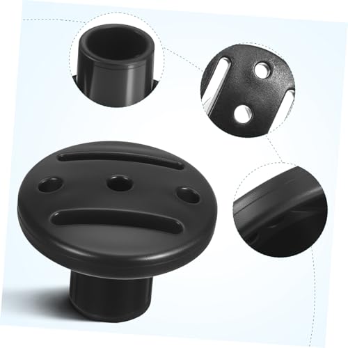 BESTonZON 8 Teiliges Zeltschutzkappen für Zeltstangen rutschfeste Plane und Trekkingstock Endkappen Kompatibel mit Pavillon und Pyramidenzeltstangen Leichter Robuster Schutz für Outdoor von BESTonZON