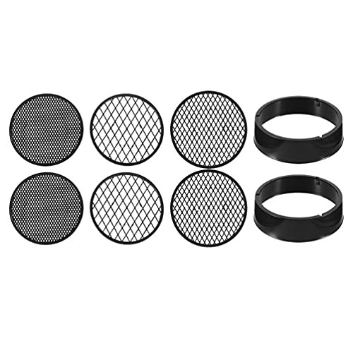 BESTonZON 8Pcs Boden Sieb Set Sieb Mesh Filter Pan Garten Sieb Bonsai Gartenarbeit Werkzeug Filterung Erde Stein von BESTonZON