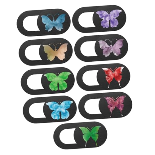 BESTonZON 9stücke Kameraabdeckung Schiebeblocker Für Webcam Laptop-kameraabdeckung Zum Schutz Der Privatsphäre Sichtschutzabdeckung Robust Und Flexibel BESTonZON 9stücke Kameraabdeckung Schiebeblocker Für Webcam Laptop-kameraabdeckung Zum Schutz Der Privatsphäre Sichtschutzabdeckung Robust Und Flexibel von BESTonZON