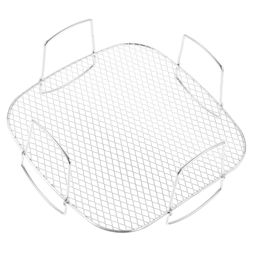 BESTonZON Airfryer Air Fryer Dörrgerät Kochen Grillrost Air Fryer Rack Ofen Air Fryer Zubehör Toast Rack Air Fryer Grillrost Edelstahl Gemüse Verbrauchsmaterialien Quadratisch BESTonZON Airfryer Air Fryer Dörrgerät Kochen Grillrost Air Fryer Rack Ofen Air Fryer Zubehör Toast Rack Air Fryer Grillrost Edelstahl Gemüse Verbrauchsmaterialien Quadratisch von BESTonZON