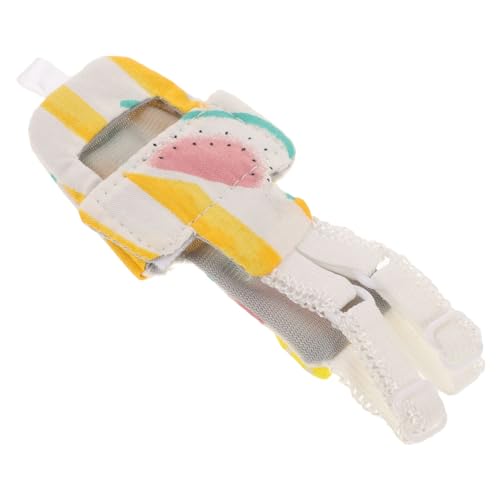 BESTonZON Atmungsaktive Waschbare Vogelwindel aus Baumwolle Wiederverwendbarer Parrot Diaper Fluganzug für Sittiche Wellensittiche Tauben Bequem Langlebig Einfach Anzuziehen von BESTonZON