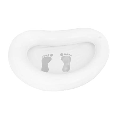 BESTonZON Aufblasbare Fußbadewanne Faltbare Fußbadewanne für Erwachsene Tragbare Fußwaschschüssel Vielseitiger Fußsoaker für Pool Reisen und Zuhause Einfach zu Lagern und Langlebig von BESTonZON