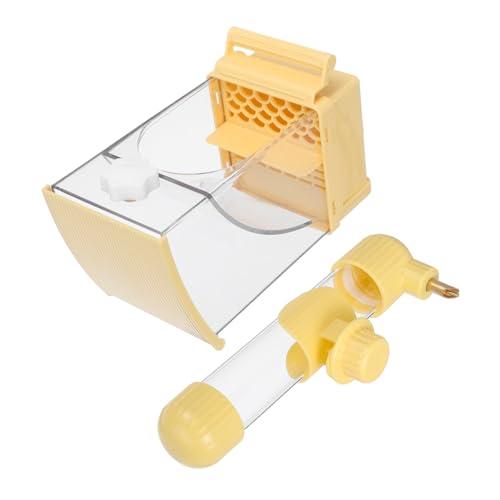 BESTonZON Automatischer Papageien Futterspender mit Wasserspender Abfallfreie Futterbox mit Leicht zu Reinigen Passend für Vogelkäfige für Wellensittiche Nymphensittiche und Sittiche BESTonZON Automatischer Papageien Futterspender mit Wasserspender Abfallfreie Futterbox mit Leicht zu Reinigen Passend für Vogelkäfige für Wellensittiche Nymphensittiche und Sittiche von BESTonZON