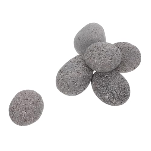 BESTonZON Beutel Vulkanische Lavasteine für Feuerstellen Wiederverwendbare Dekorative Feuersteine Natürliche Landschaftsgestaltung für Feuerstellen und Feuerschalen Innen Außenbereich BESTonZON Beutel Vulkanische Lavasteine für Feuerstellen Wiederverwendbare Dekorative Feuersteine Natürliche Landschaftsgestaltung für Feuerstellen und Feuerschalen Innen Außenbereich von BESTonZON