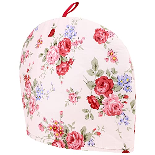 BESTonZON Blumen Teewärmer Baumwolle Teekannenwärmer Stoff Teekanne Abdeckung für Wasserkocher Kaffeekanne Tea Pot Cosy Kannenwärmer Haube Isolierung Staubschutz von BESTonZON