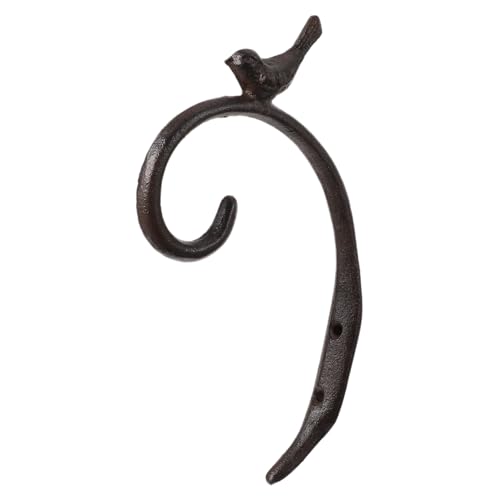 BESTonZON Blumentopf aufhängehaken aus Robustem Gusseisen Dekorativer Wandhaken mit Vogelmotiv für Garten Balkon Sims Rostfrei Langlebig Sicher und Stilvoll BESTonZON Blumentopf aufhängehaken aus Robustem Gusseisen Dekorativer Wandhaken mit Vogelmotiv für Garten Balkon Sims Rostfrei Langlebig Sicher und Stilvoll von BESTonZON