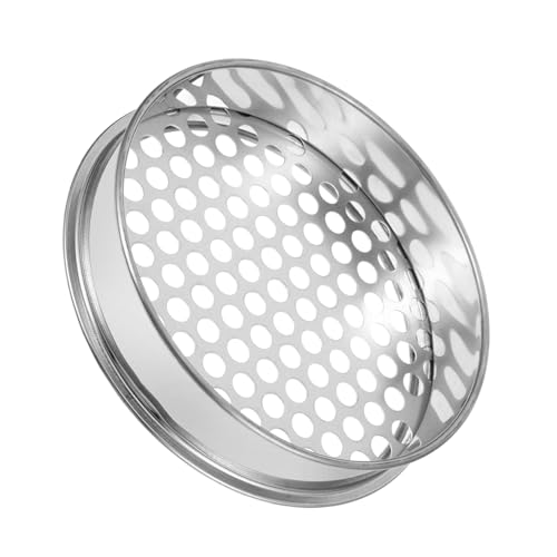 BESTonZON Bodensieb mit Rundlöchern Robustes Gartensieb für Erde Sand und Steine Vielseitiger Dirt Sifter für Garten Outdoor Landschafts und Kompostsieb von BESTonZON