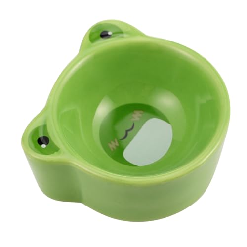 BESTonZON Cartoon Hamster Futternapf aus Keramik rutschfeste Futterstation für Kleine Tiere für Gesunde und Einfache BESTonZON Cartoon Hamster Futternapf aus Keramik rutschfeste Futterstation für Kleine Tiere für Gesunde und Einfache von BESTonZON