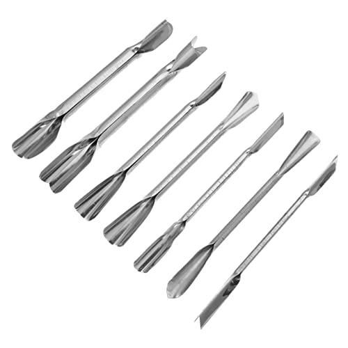 BESTonZON Carving Messer Obst Werkzeug Edelstahl Frucht Schnitzwerkzeug Carving Peeling Tools Obstschnitzmesser Melonenausstecher Schnitzmesser Küchenhelfer für Gemüse Obst 7 Teiliges Set von BESTonZON