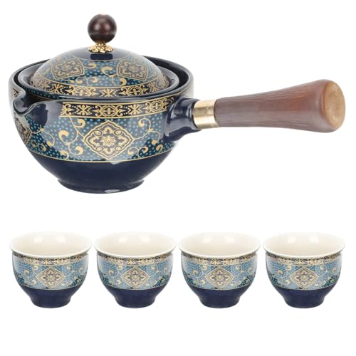 BESTonZON Japanisches Teeservice Teetassen Kaffeekanne Kung-Fu- Für Teeliebhaber Für Erwachsene von BESTonZON