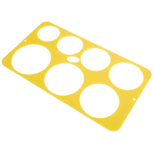 BESTonZON Citrus Durchmesser Messgerät Verstellbare Messschablone für Früchte für Präzise Bestimmung Durchmessers von Zitrusfrüchten Langlebig und Praktisch für Täglichen von BESTonZON