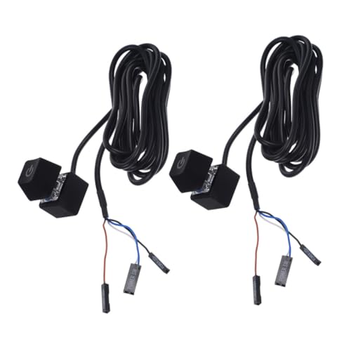 BESTonZON 2stücke Pc Power Button Verlängerungskabel Mit Externe Desktop-Taste Für Computer Langlebig Und Installieren Für Pc-BAU Und Upgrade BESTonZON 2stücke Pc Power Button Verlängerungskabel Mit Externe Desktop-Taste Für Computer Langlebig Und Installieren Für Pc-BAU Und Upgrade von BESTonZON
