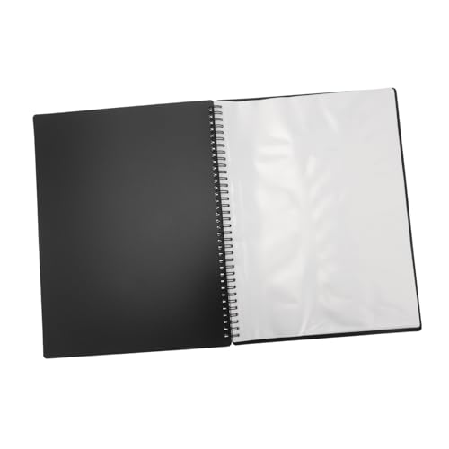 BESTonZON Dokumentenmappe für Musiknoten Mehrlagiger Notenordner mit Klarsichthüllen Transparenter Musikordner mit Elegantem Klaviertasten design Langlebiger Ordner für Musiker und Schüler von BESTonZON