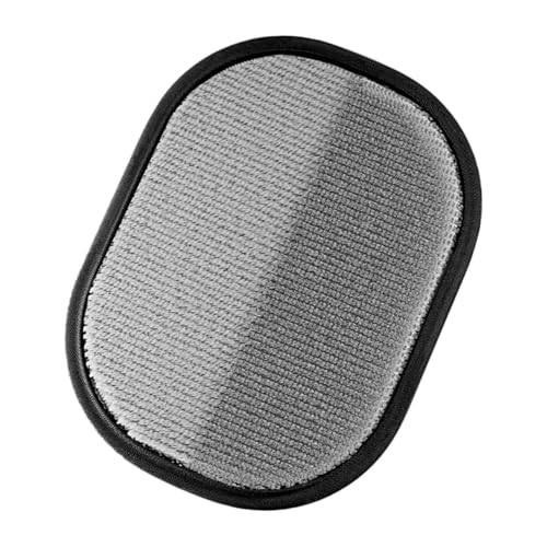 BESTonZON Dual Sided Haustierhaarentferner Handschuh Wiederverwendbare Elektrostatische Pflegehandschuhe für Katzen und Hunde Effektive Haarentfernung für Möbel Kleidung und Teppiche Schwarz von BESTonZON