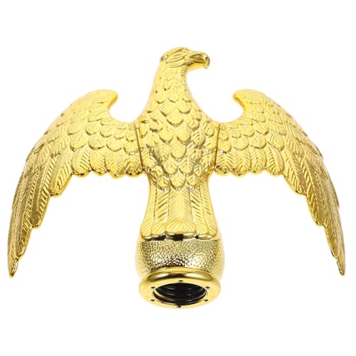 BESTonZON Eagle Finial für Fahnenmast Wetterfeste Adlerform Dekoration Langlebigem Einfache für Außenbereich Verleiht Fahnenmast von BESTonZON