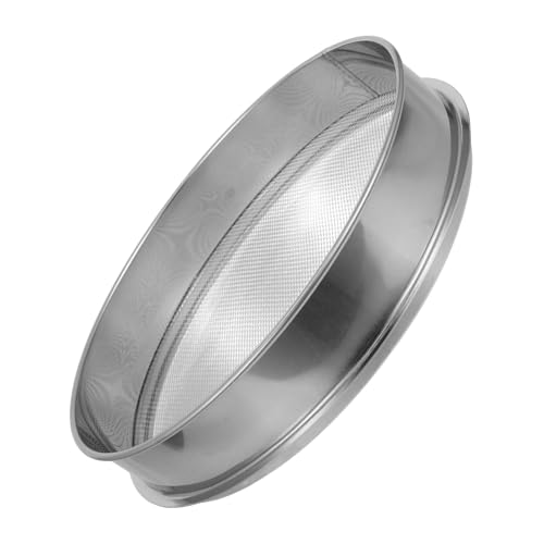 BESTonZON Edelstahl Bodensieb Maschen Gartensieb Kompostsieb Gartengerät zur Steinentfernung und Feinsiebung von Erde und Pflanzsubstrat BESTonZON Edelstahl Bodensieb Maschen Gartensieb Kompostsieb Gartengerät zur Steinentfernung und Feinsiebung von Erde und Pflanzsubstrat von BESTonZON